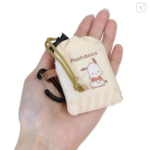 Japan Sanrio Drawstring Storage Mini Eco Bag - Pochacco - 5