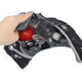 Japan Sanrio Drawstring Storage Mini Eco Bag - Kuromi : Gingham - 3