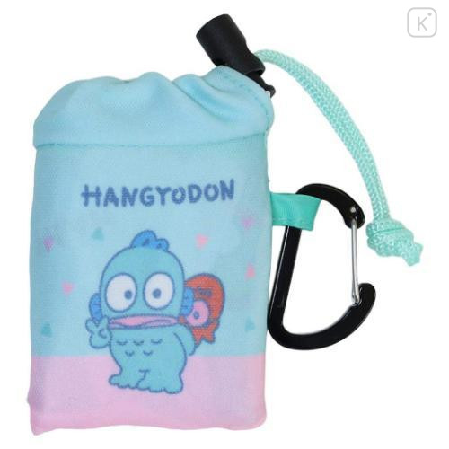 Japan Sanrio Drawstring Storage Mini Eco Bag - Hangyodon - 4