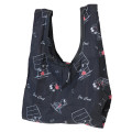 Japan Peanuts Drawstring Storage Mini Eco Bag - Snoopy : Joe Cool - 1