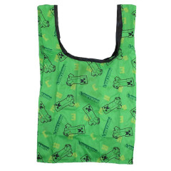 Japan Minecraft Drawstring Storage Mini Eco Bag - Creeper