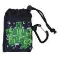 Japan Minecraft Drawstring Storage Mini Eco Bag - Creeper - 4