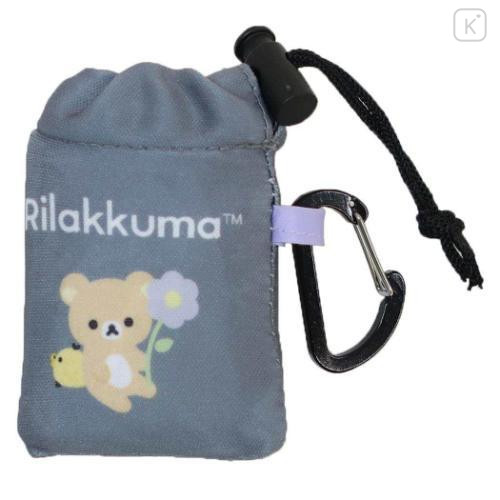 Japan San-X Drawstring Storage Mini Eco Bag - Rilakkuma - 4