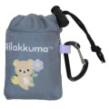 Japan San-X Drawstring Storage Mini Eco Bag - Rilakkuma - 4