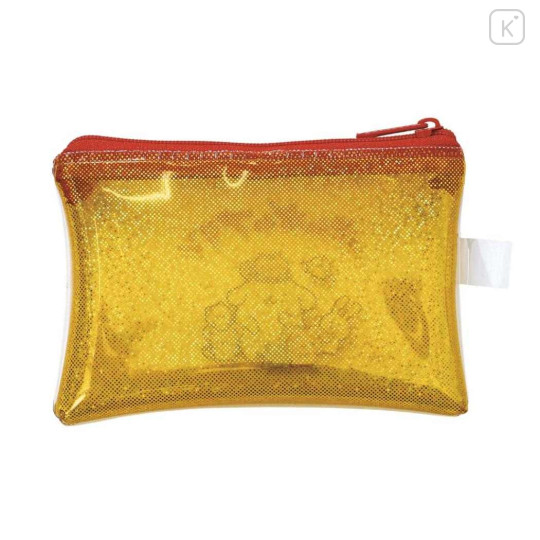 Japan Sanrio Glitter Flat Mini Pouch - Pompompurin - 2