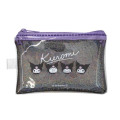 Japan Sanrio Glitter Flat Mini Pouch - Kuromi - 1