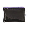 Japan Sanrio Glitter Flat Mini Pouch - Kuromi - 2