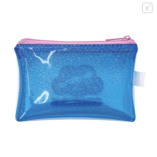 Japan Sanrio Glitter Flat Mini Pouch - Cinnamoroll - 2