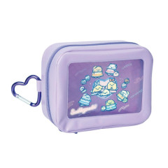 Japan San-X Mini Pouch with Window - Sumikko Gurashi : Dreaming Idol