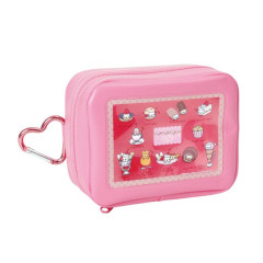 Japan San-X Mini Pouch with Window - Nyan Nyan Nyanko