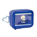 Japan San-X Mini Pouch with Window - Afro Ken - 1