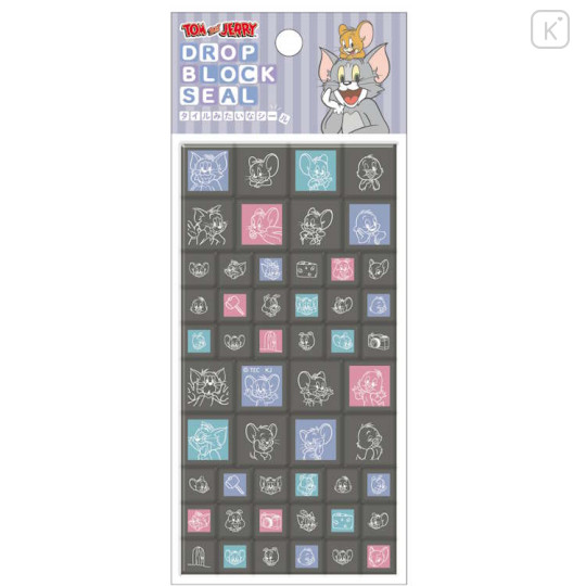 Japan Tom and Jerry Drop Block Seal - Tom & Jerry : Line Tile - 1