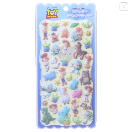 Japan Disney Flocky Drop Sticker - Toy Story - 1