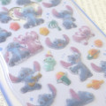 Japan Disney Flocky Drop Sticker - Stitch - 2