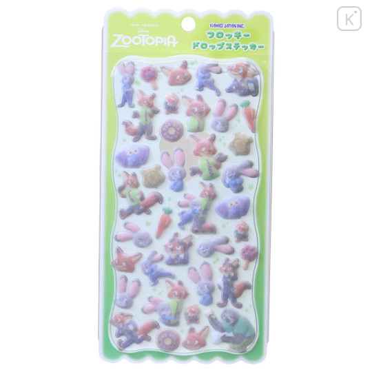Japan Disney Flocky Drop Sticker - Zootopia - 1