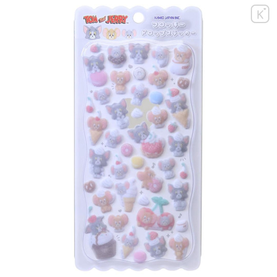 Japan Tom and Jerry Flocky Drop Sticker - Tom & Jerry - 1