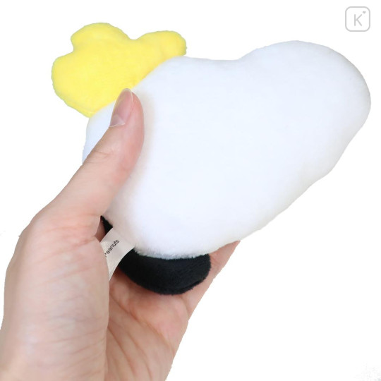 Japan Peanuts Mascot Measuring Tape with Ballchain - Snoopy & Woodstock : Joe Cool Face - 2