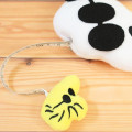 Japan Peanuts Mascot Measuring Tape with Ballchain - Snoopy & Woodstock : Joe Cool Face - 3