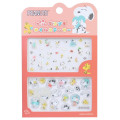 Japan Peanuts Petit Sticker Nail Sticker - Snoopy & Woodstock : 3D Drop Bling - 1