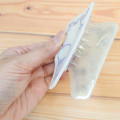 Japan Moomin Hair Claw Clip - Moomintroll : Pearl Marble White - 2