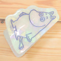 Japan Moomin Hair Claw Clip - Moomintroll : Pearl Marble White - 3