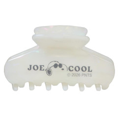 Japan Peanuts Hair Claw Clip - Snoopy : Joe Cool Pearl Marble Ivory
