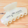 Japan Peanuts Hair Claw Clip - Snoopy : Joe Cool Pearl Marble Ivory - 3