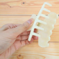 Japan Peanuts Hair Claw Clip - Snoopy : Pearl Marble Ivory - 2