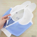 Japan Miffy Mesh Cosmetic Pouch - Miffy : Big Motif Blue Dress - 3