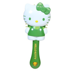 Japan Sanrio Hair Brush - Hello Kitty : Matcha Grren
