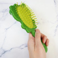 Japan Sanrio Hair Brush - Hello Kitty : Matcha Grren - 2