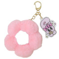 Japan Esther Bunny Fluffy Keychain - Flower Pink - 1