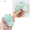 Japan Esther Bunny Mirror Keychain Bag Charm - Pearl Marble Blue - 2