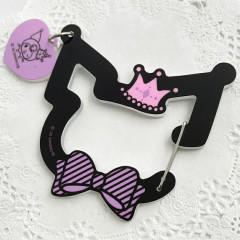 Japan Sanrio Acrylic Carabiner - Kuromi