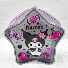 Japan Sanrio Clear Pouch - Kuromi