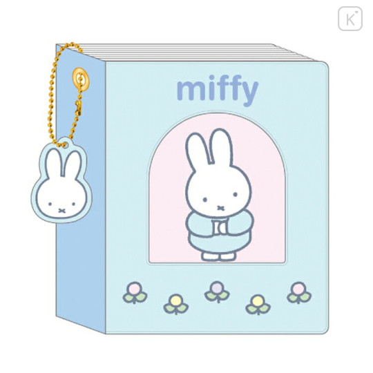 Japan Miffy Collect Book Card Album - Miffy : Blue - 1