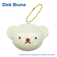 Japan Miffy Squishy Mascot Bread - Boris : Milk