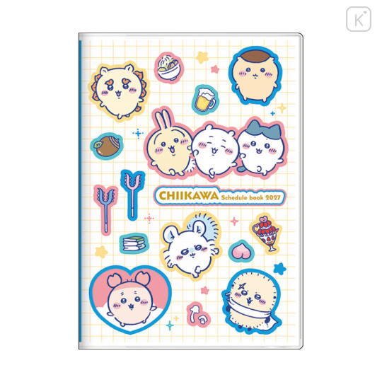 Japan Chiikawa B6 Planner Monthly Schedule Book - Chiikawa : Everyone 2027 - 1