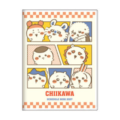 Japan Chiikawa A6 Planner Monthly Schedule Book - Chiikawa : Everyone 2027