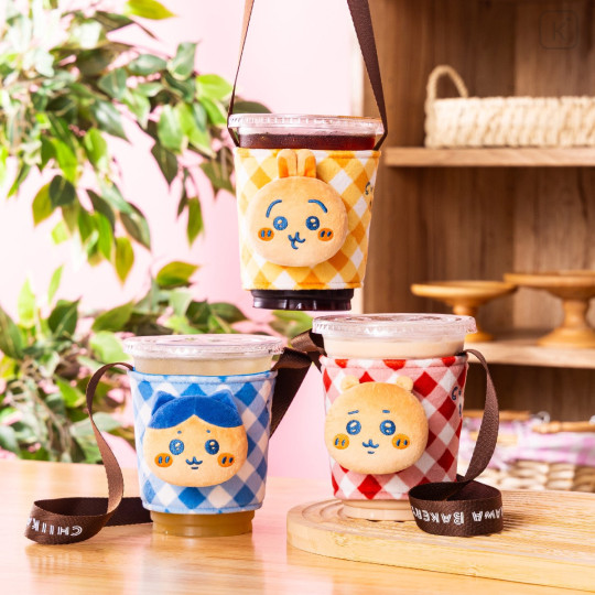 Japan Chiikawa Drink Cup Holder - Usagi : Chiikawa Bakery - 2
