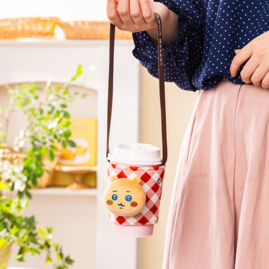 Japan Chiikawa Drink Cup Holder - Usagi : Chiikawa Bakery - 3