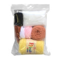 Japan Chiikawa Hamanaka Knit Plush Crochet Kit - Shisa - 4