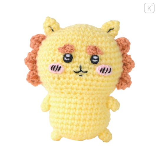 Japan Chiikawa Hamanaka Knit Plush Crochet Kit - Shisa - 5