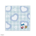 Japan Chiikawa Mini Towel Handkerchief - Hachiware : Chocolate & Cookie Blue - 1