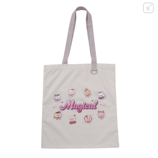 Japan Chiikawa Tote Bag - Chiikawa : Magical Chiikawa Gray - 1
