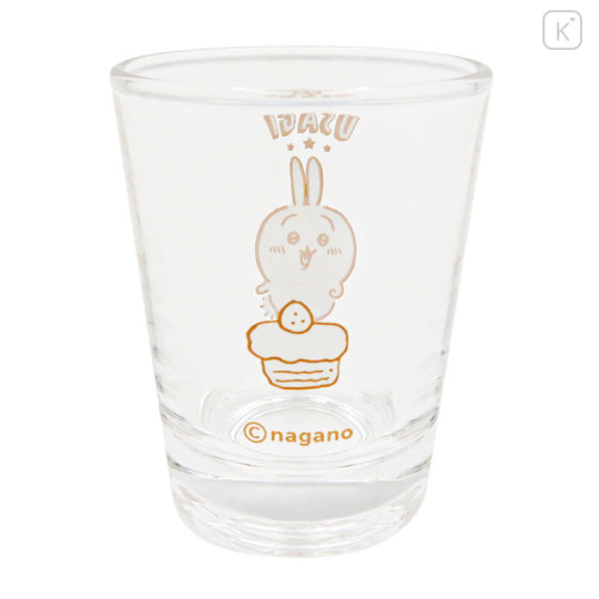 Japan Chiikawa Mini Glass Tumbler - Usagi - 5