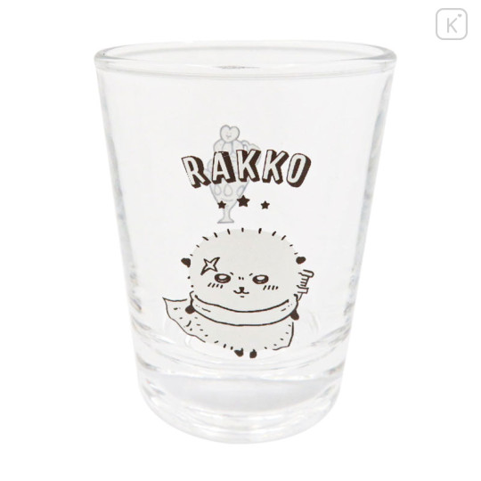 Japan Chiikawa Mini Glass Tumbler - Rakko - 4