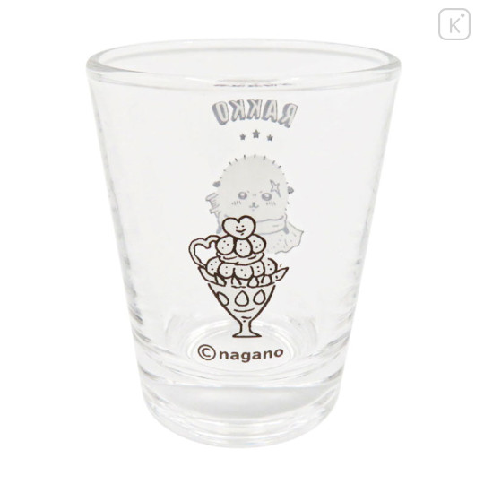 Japan Chiikawa Mini Glass Tumbler - Rakko - 5