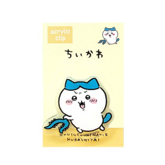 Japan Chiikawa Acrylic Clip - Hachiware : Ya