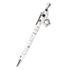 Japan Chiikawa Charm Ballpoint Pen - Chiikawa : Monotone Daisy